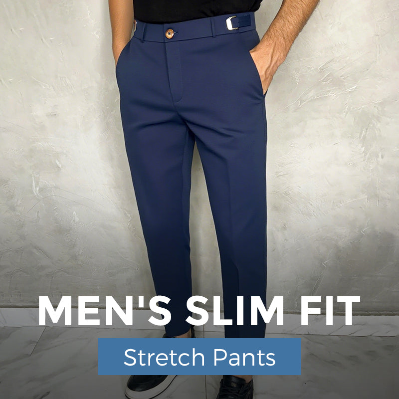 ⏳Time-limited Special⏰Men's Stretch Slim Fit Pants