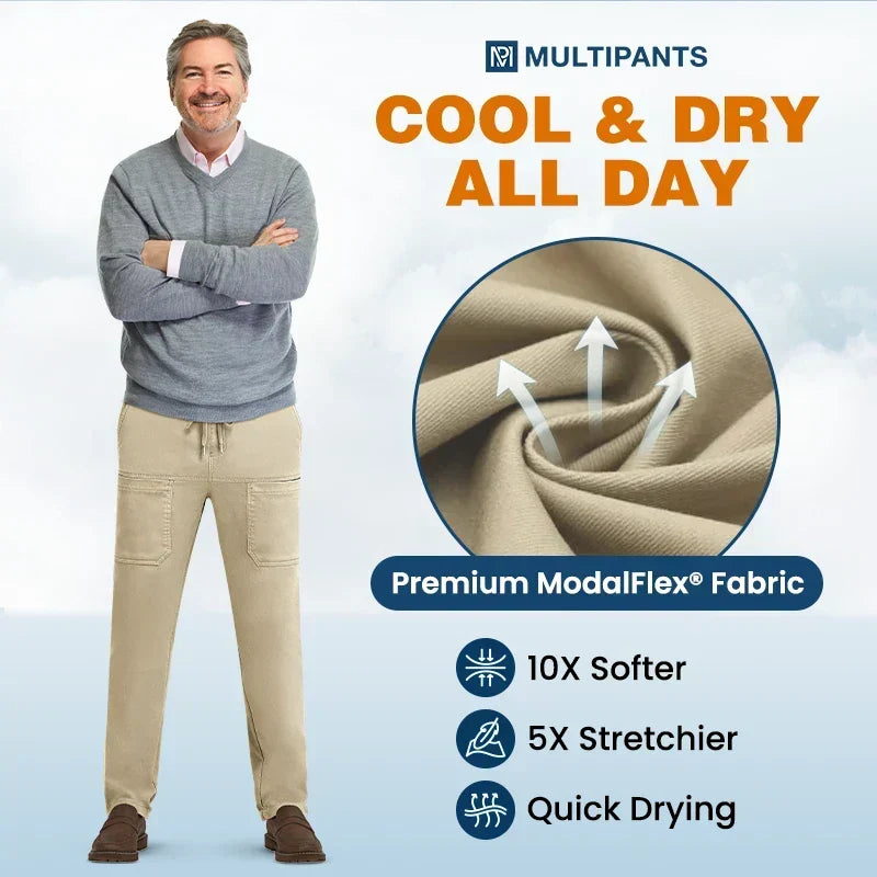 🏆👖LAST DAY SALE 50% OFF⚡50K+ SOLD💕✨MultiPants High Stretch Cargo Pants｜Durable Multi-Pocket Utility Trousers For Work, Hiking & Daily Casual Wear