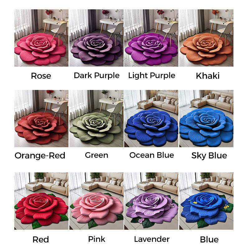 🌺Limited Time Offer🌺Floral Plush & Diatomaceous Earth Floor Mat