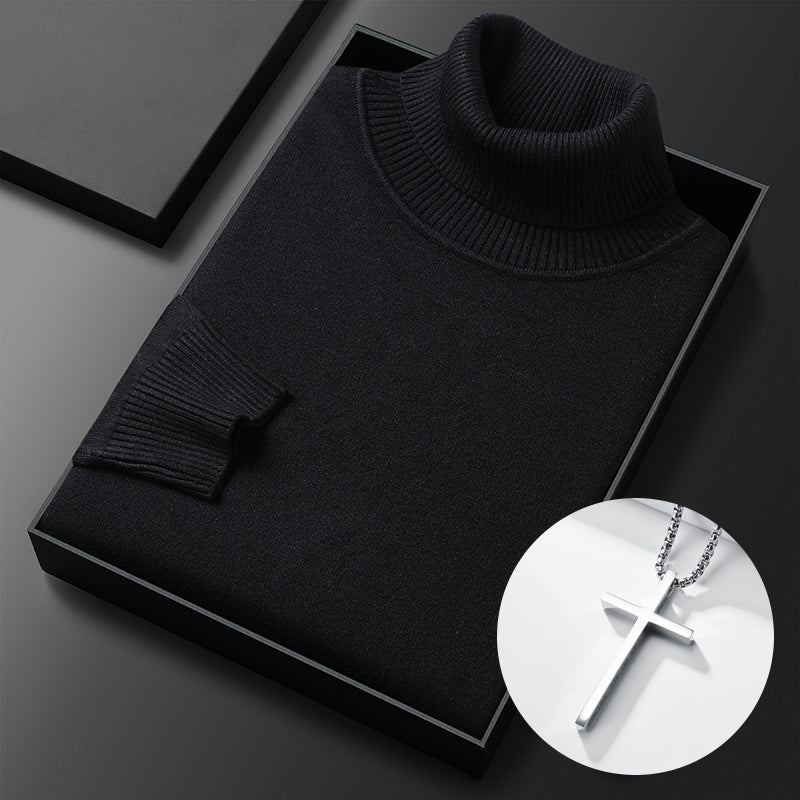 Men's Solid Color Premium Cashmere Sweater-buy 2 free shipping
