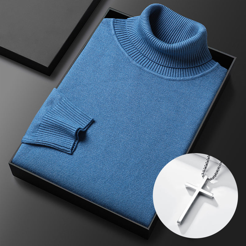 Men's Solid Color Premium Cashmere Sweater-buy 2 free shipping