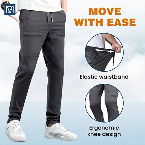 🏆👖LAST DAY SALE 50% OFF⚡50K+ SOLD💕✨MultiPants High Stretch Cargo Pants｜Durable Multi-Pocket Utility Trousers For Work, Hiking & Daily Casual Wear