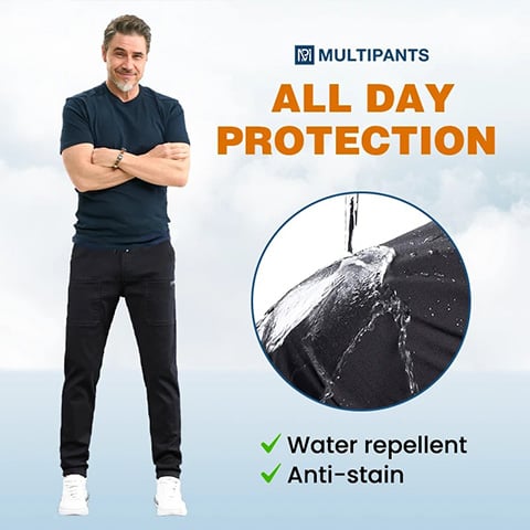 🏆👖LAST DAY SALE 50% OFF⚡50K+ SOLD💕✨MultiPants High Stretch Cargo Pants｜Durable Multi-Pocket Utility Trousers For Work, Hiking & Daily Casual Wear