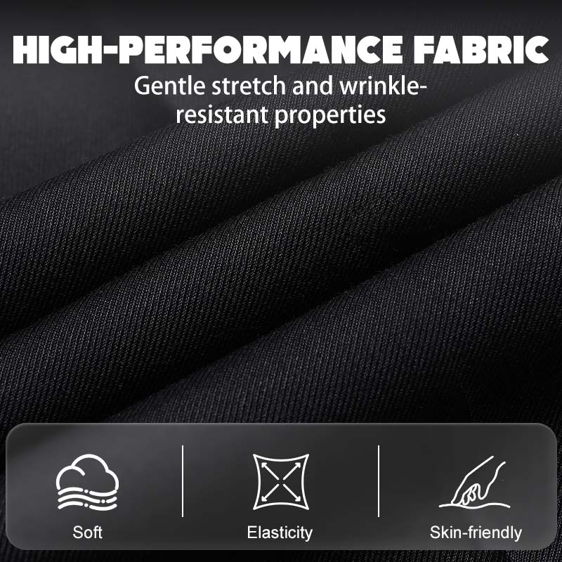 Men's Classic Fit Lightweight Casual Stretch Suit Pants