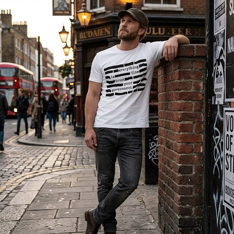 "Trust Your Government" Satirical T-Shirt