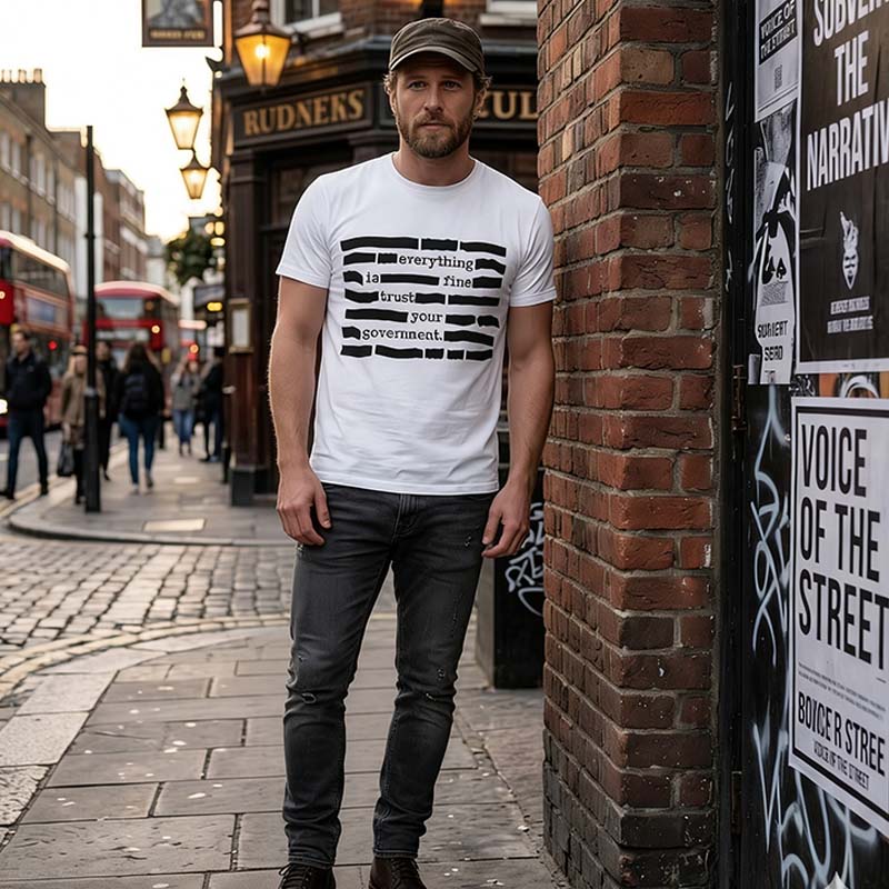 "Trust Your Government" Satirical T-Shirt